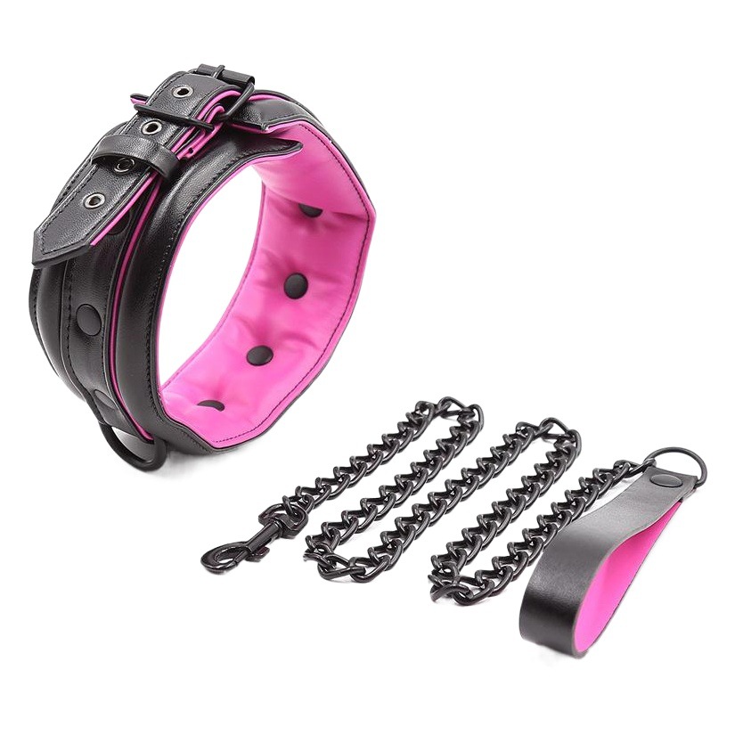 Suministro directo de fábrica al por mayor sexy productos adultos del sexo cuero pu esponja suave esposas tobillo cuff collar perro cadena