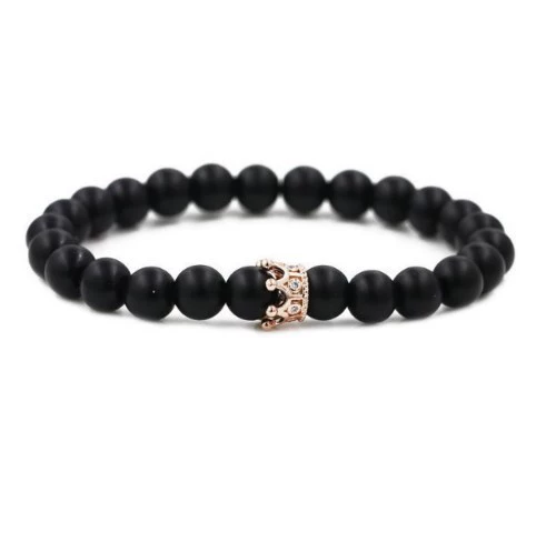 Beaded bracelet, 8mm, micro incrustation, Aliexpress