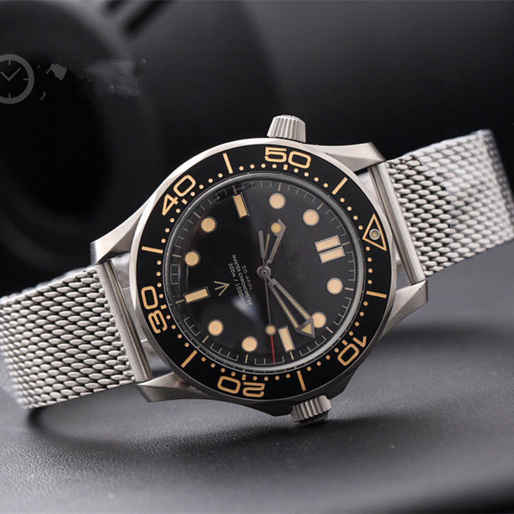 Oujia Vs007 No Time to Die Bond Seamaster Or300 Series Fully Automatic Mechanical Watch Luminous Diving Men's Water Watch