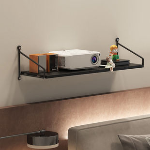 Projector Bracket, Punch-Free Bedside Wall-Mounted Wall Rack, Hanging Tray Rack, Router Storage Rack, Hanger