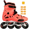 Orange pair of shoes
