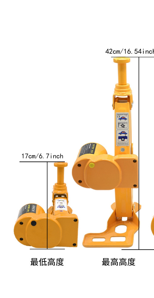 12v vehículo de 3 toneladas coche todoterreno eléctrico jack eléctrico llave eléctrica conjunto de autoconducción transfronteriza rescate de neumáticos