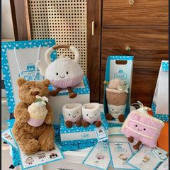 新商品趣味ティティアティーポット/紙コップケーキ熊ぬいぐるみ誕生日クリスマス新年礼