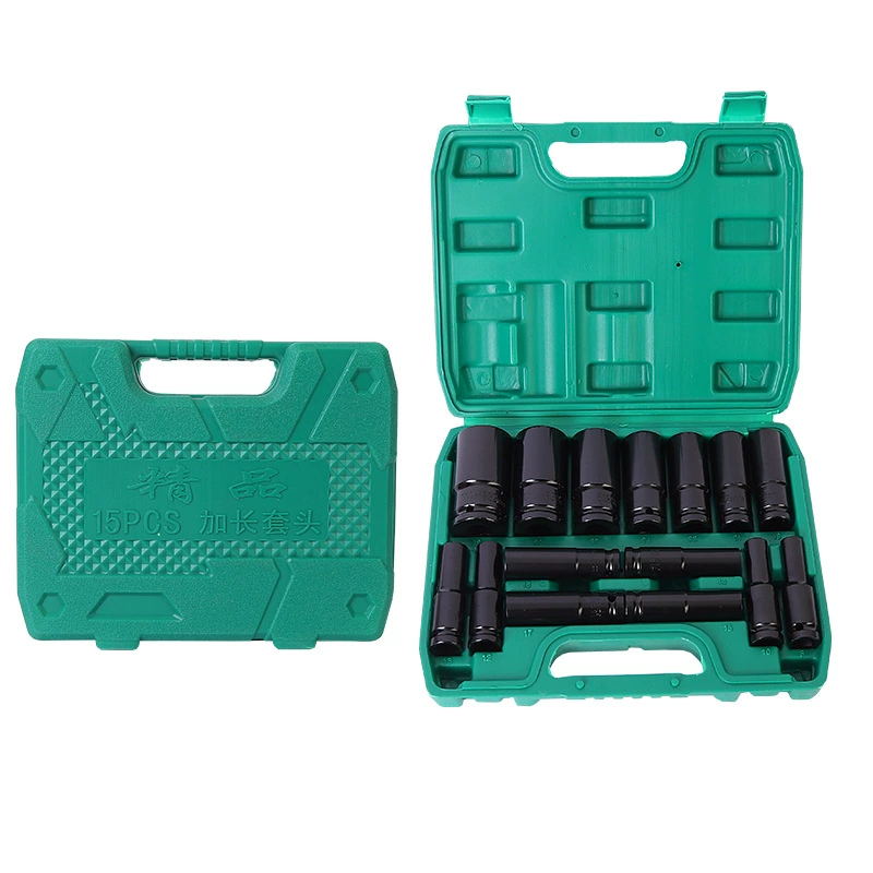 Wrench, electric gloves, tools set, 10 pieces