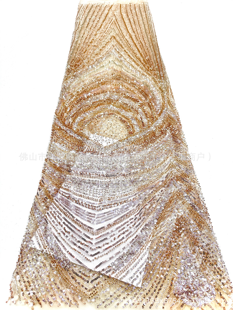 Fabricantes nuevos telas de encaje Gao Ding vestido de boda vestido de noche vestido de moda tela comercio exterior transfronterizo