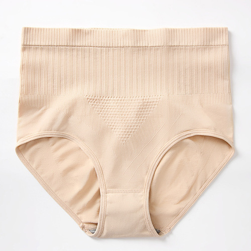 [Independent package] Graphene high-waisted tummy control underwear for women butt lifting and body shaping waist large size antibacterial manufacturer direct sales