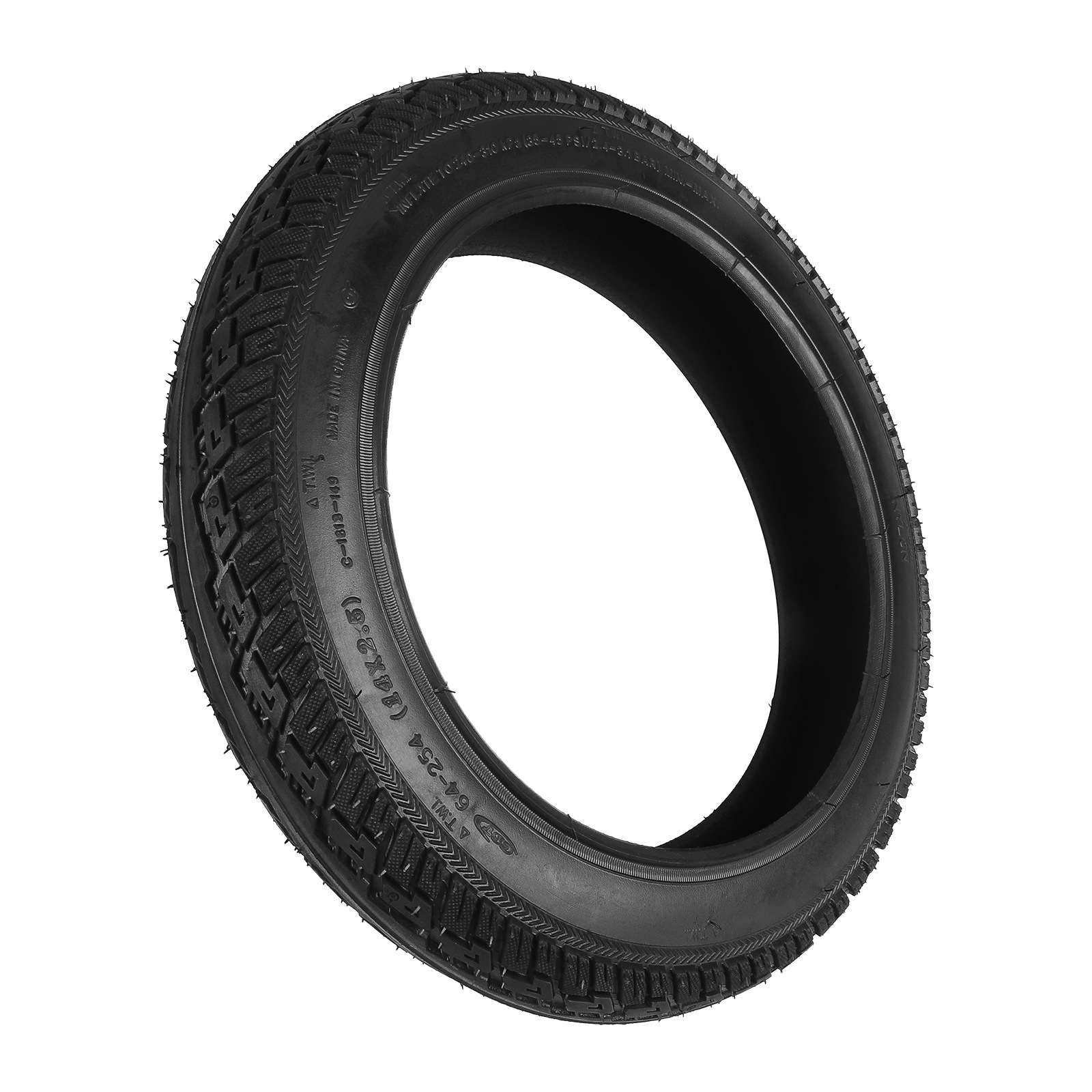 电动滑板车外胎橡胶轮胎 14*2.5(C1813)外胎防滑耐磨加厚轮胎配件