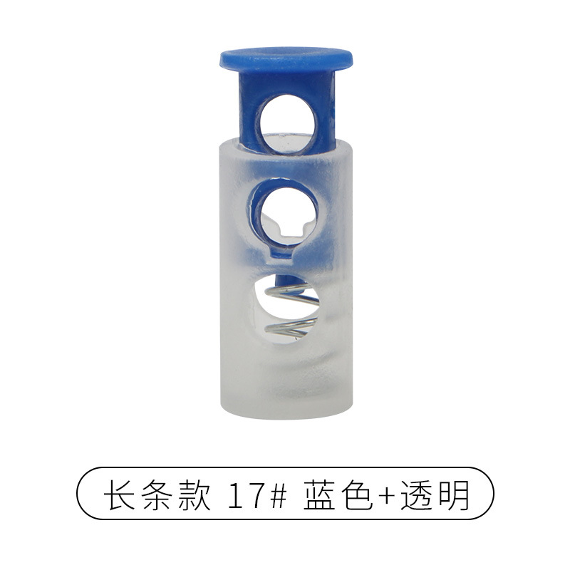 Rebecca primavera hebilla de plástico solo agujero ajuste botón campana tapa doble agujero hebilla de cuerda redonda negro cerdo hebilla de la nariz