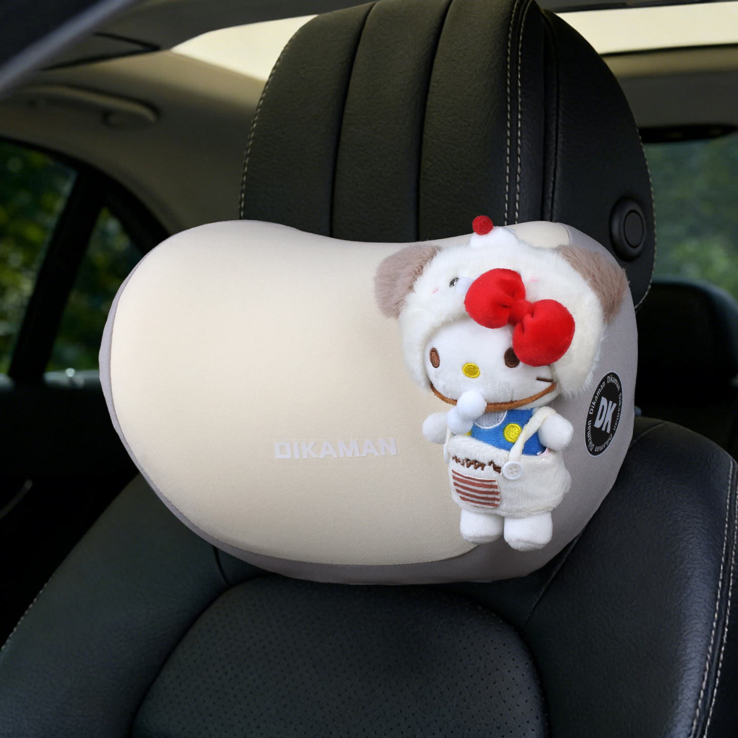 Coche de automóvil lindo almohada de cuello almohada de conducción de automóvil asiento de automóvil principal conjunto de automóvil de conducción universal en todas las estaciones image 9
