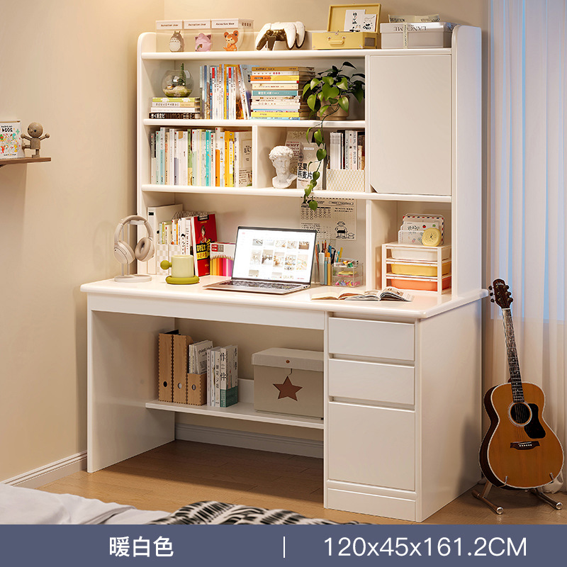Escritorio de madera sólida escritorio de estudio para estudiantes en el hogar escritorio de escritorio estante de dormitorio escritorio de escritorio para adultos