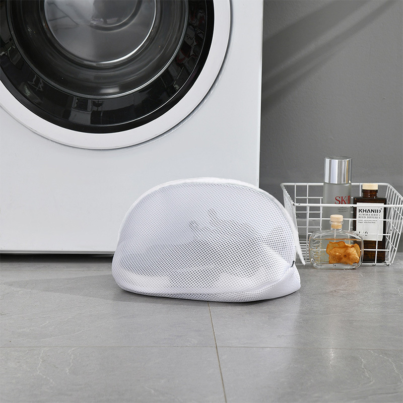 Bolsa de lavado gruesa para zapatos, anti-deformación y duradera, ideal para lavadora o limpieza del hogar.
