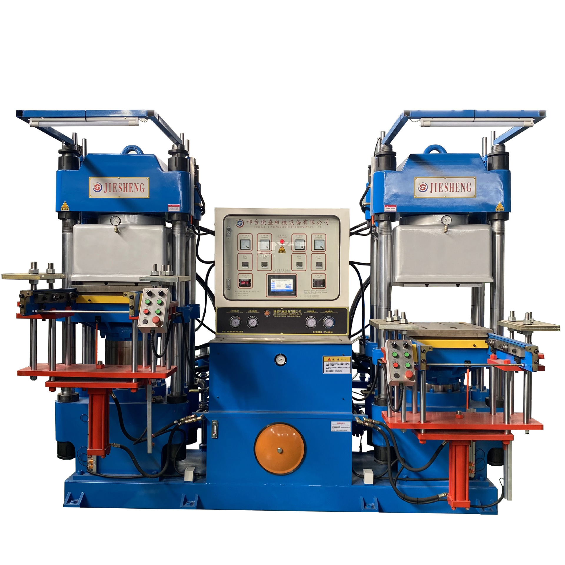 前顶系列真空硫化机O型圈双联硫化机厂家直供自动硫化机大型