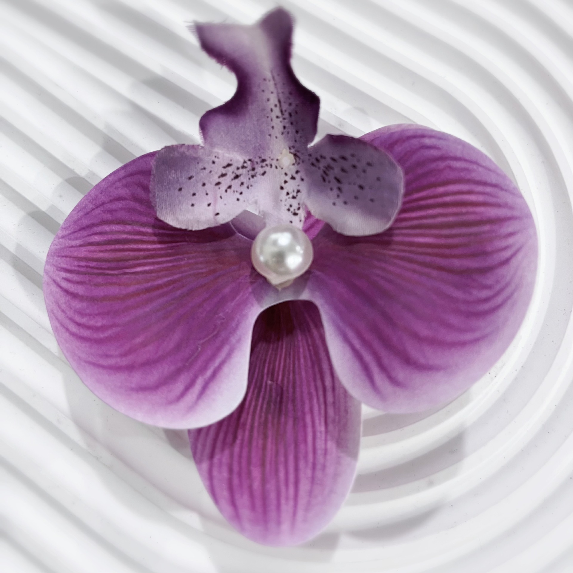 Flores biónicas mariposas orquídeas abrazadera para el cabello de mujer atmósfera sen sensación de cabello de flores bordes laterales abrazadera para el cabello de flores frisa abrazadera para el cabello de mujer image 9