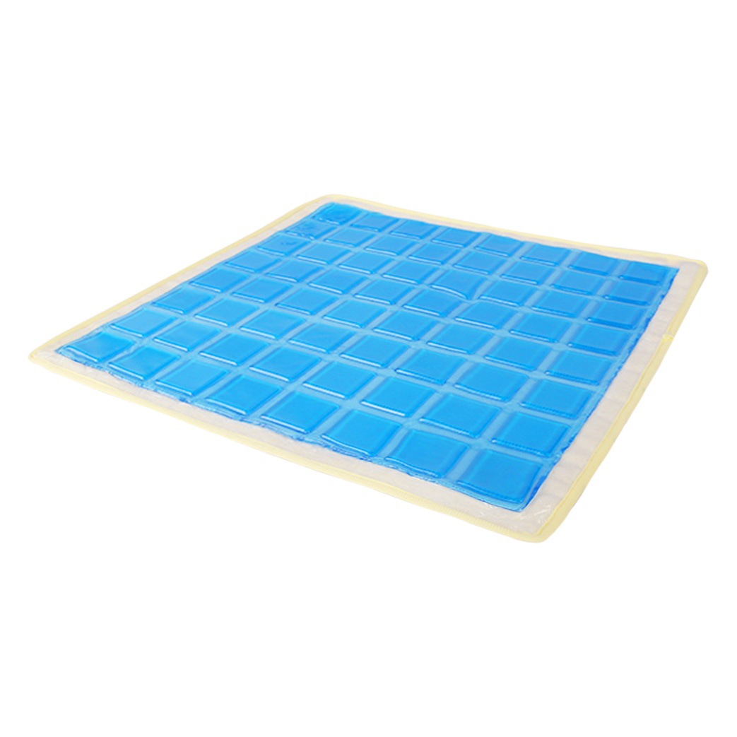 Nuevo cojín transfronterizo sensación de hielo cojín fresco verano coche gel transpirable cojín de hielo oficina silla de larga sesión almohadilla a tope