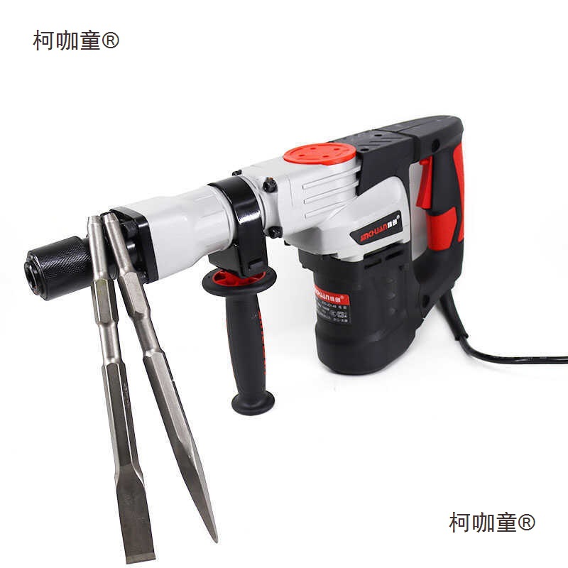 创JC0940电镐冲击镐凿墙削孔打线槽1500W大功率35气缸开槽麦太保