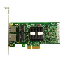 10/100/1000Mbps 2-Ports PCIe Gigabit Ethernet Card for Pro/1