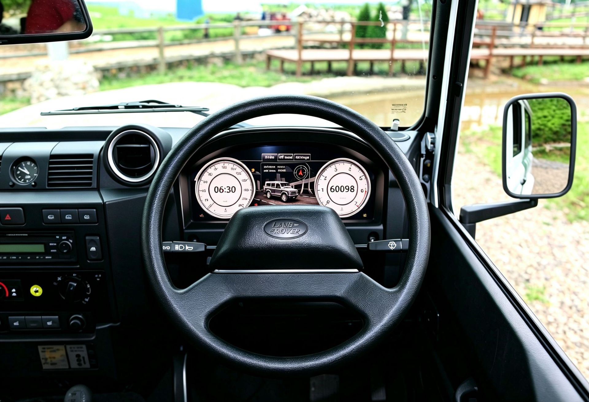 Suitable for Land Rover Defender Full Lcd Instrument Panel 12.3inch Old-To-New Instrument Assembly