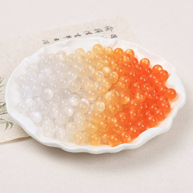10mm彩色感光变色猫眼树脂珠手工diy抖音同款项链散珠子饰品配件|undefined