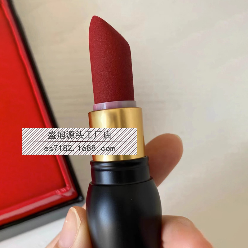 官网正品大牌cl萝卜丁口红001m女王权杖006M哑光丝绒黑管唇釉343F|undefined