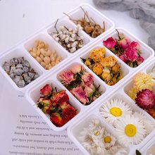 DTB9香薰蜡烛干花花材浮游花手工diy相框活动沙龙混搭材料包滴胶