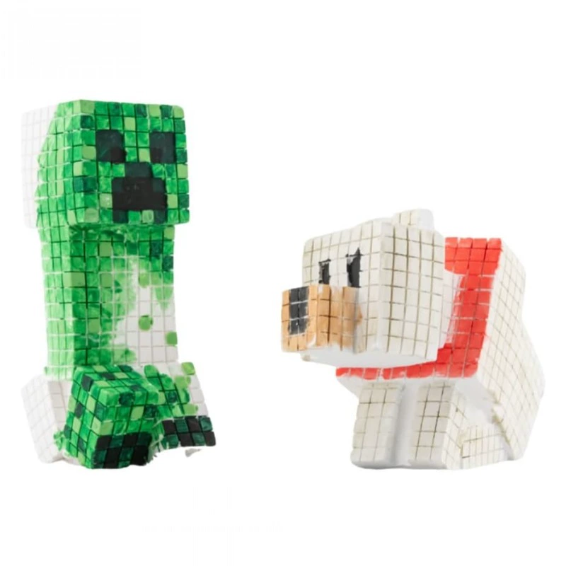 Minecraft, мой мир гипсова кукла роспись кукла искусство статуя искусства набор