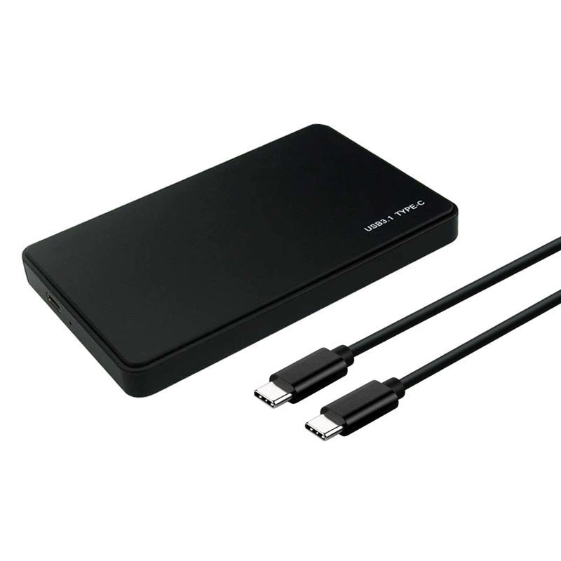 TYPE-C USB3.1 корпус для 2.5" SATA SSD/HDD для ноутбука, универсальный мобильный корпус