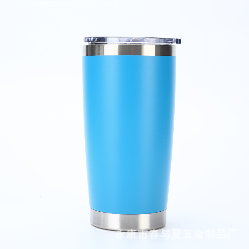 Amazon se especializa en vasos para automóvil de 20 oz, acero inoxidable 304 con aislamiento de doble capa para retención de calor y frío, práctico vaso para hielo con soporte para automóvil, ideal para regalo.