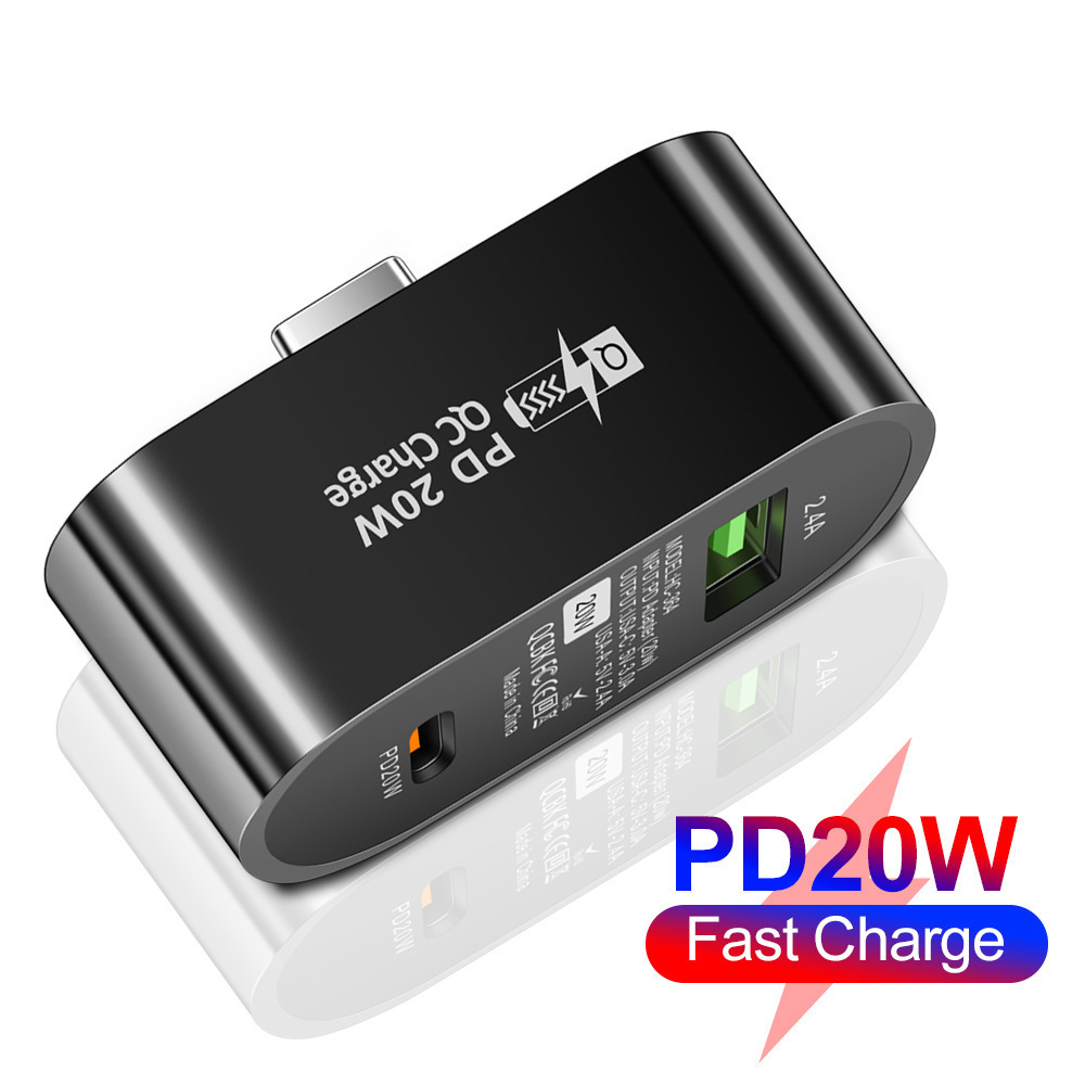 HUB extensor smart semiper mobile phone charger PD USB hub oval Type-C