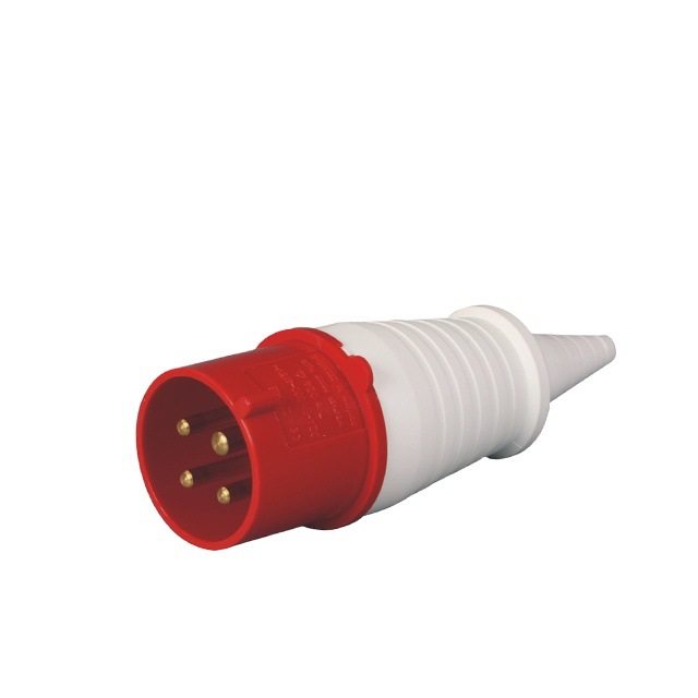 CEE-014L/024L工业插头 红色 IP44 16A 32A 380-415V 3P+E CE