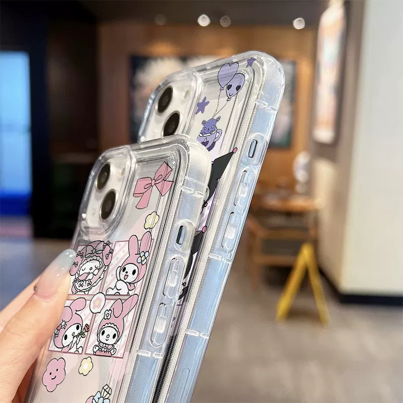 Apple, совместимо с iPhone 11, силиконовый защитный чехол, чехол для телефона, прозрачный мультяшный милый воздушный мешок, iphone, 15promax