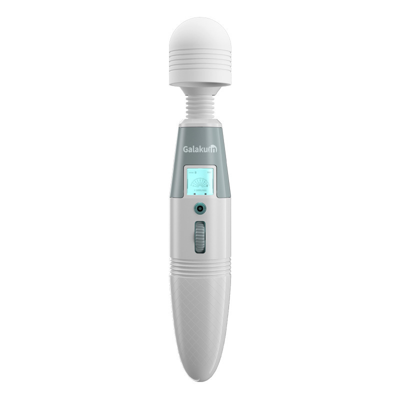 GALAKU ángel de velocidad extrema av varilla vibratoria masculina y femenina masturbación masaje recargable LCD muestra artículos sexuales para adultos
