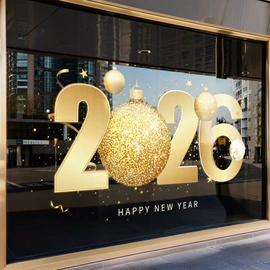 墙贴;圣诞装饰品;玻璃贴