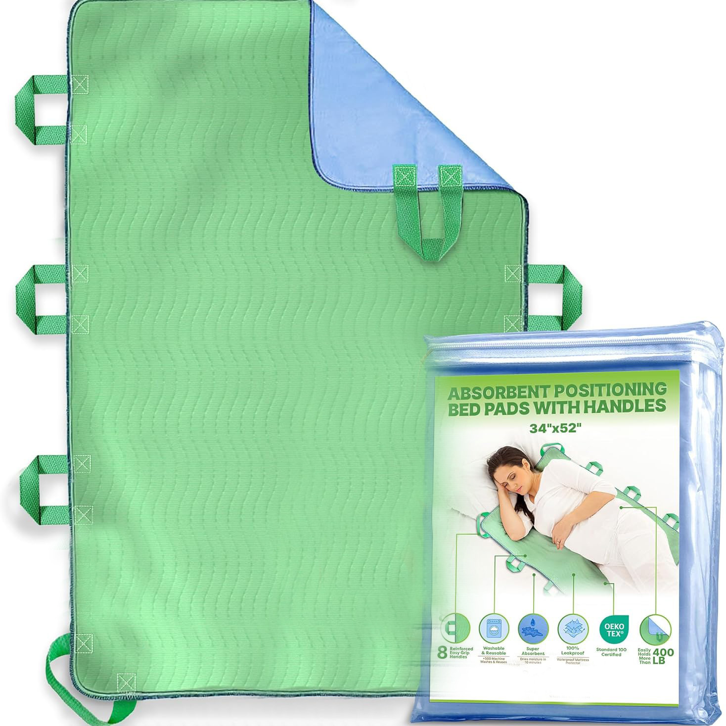 Cross-border Amazon Turn-over Pad Patient Transfer Pad Paralysis Supplies Mobile Pad Downstairs Lift People with Auxiliary Turn-over