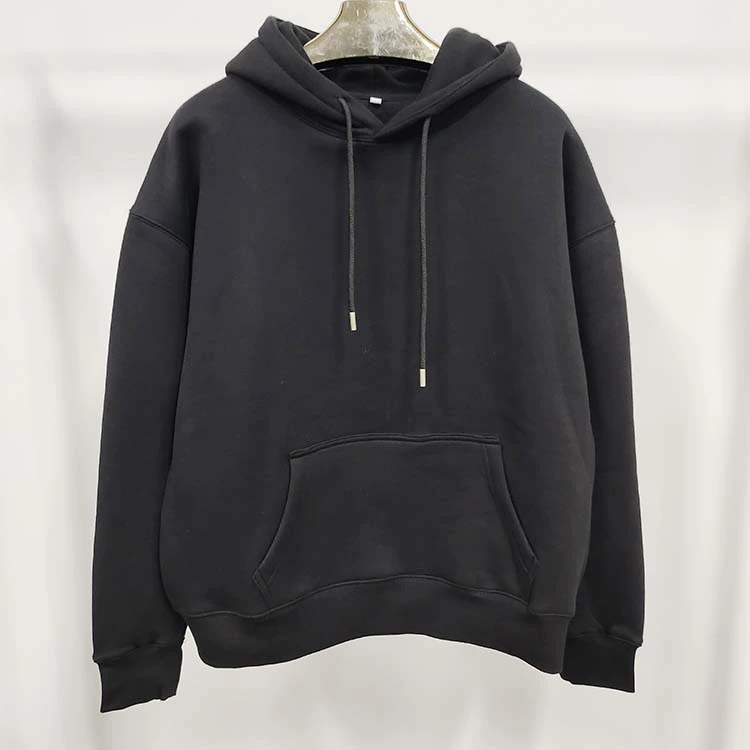 Фабрика по пошиву одежды: индивидуальный пошив 320 г легкого флисового худи с капюшоном, однотонная толстовка, рабочая одежда на заказ.