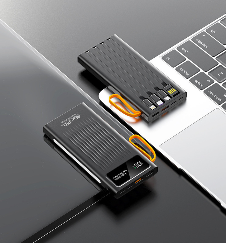 3C認定66W超高速充電パワーバンクには、4線式30000mAh大容量モバイル電源ギフトが付属しています|undefined