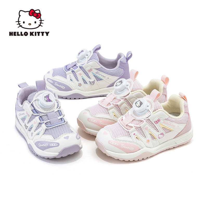HelloKitty girls' sneakers, new autumn model, breathable, lightweight, casual children's running shoes HelloKitty girls' sneakers, new autumn model, breathable, lightweight, casual children's running shoes