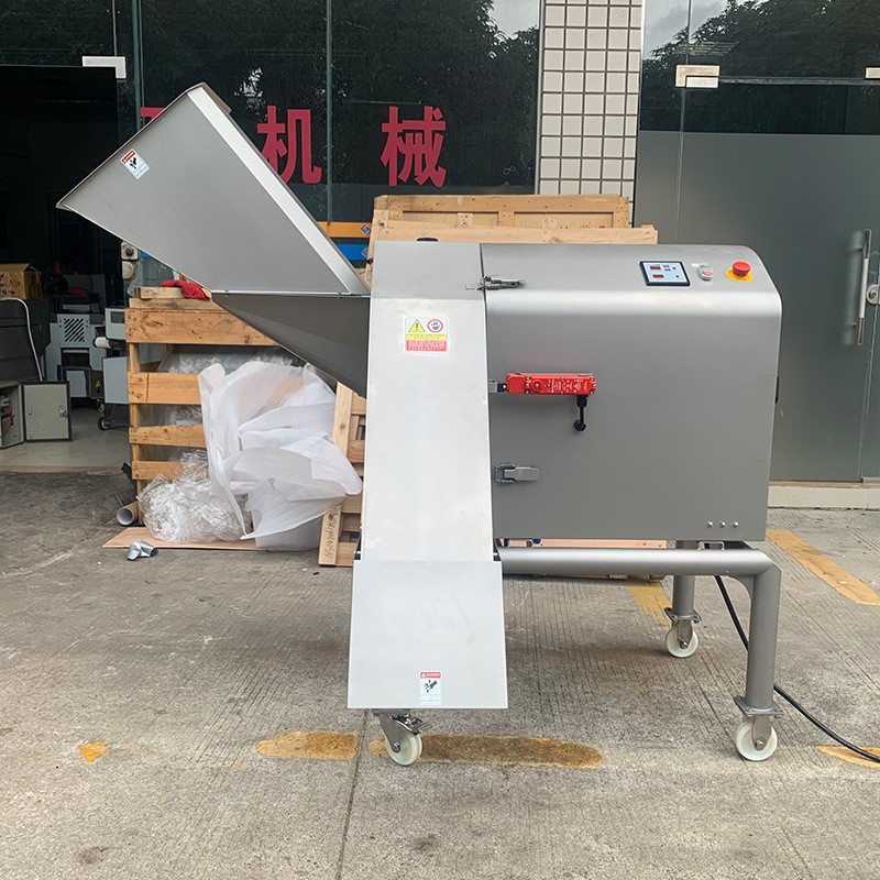 Máquina de corte tridimensional de carne congelada gran máquina de Corte comercial de pechuga de pollo, pato, pechuga, carne congelada, verduras y frutas congeladas