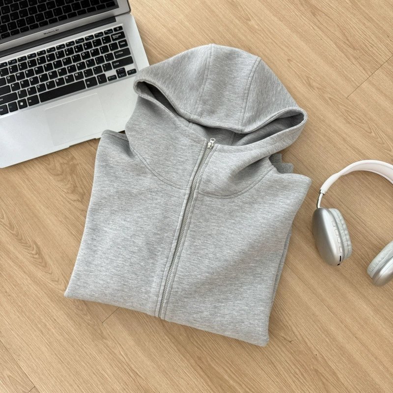 Демисезонная толстовка для отдыха с капюшоном, oversize
