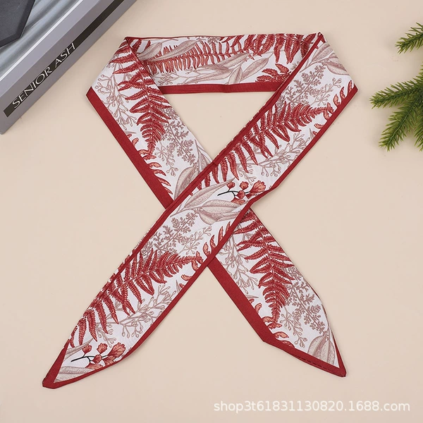 Red maple leaf, 5.5×88cm