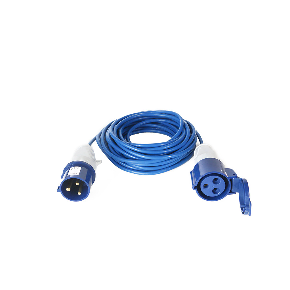 宁波正邦ZNPON Y03/Y09 16A 220V 2P+E 工业延长线英式延长线