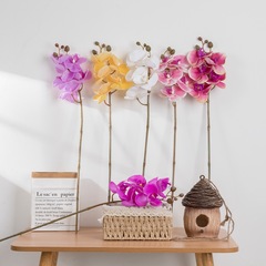 Artificial Flower Sheet Phalaenopsis Orchid Floral Plant Bonsai Wedding Decoration INS Style Rose Flower MW18905Y