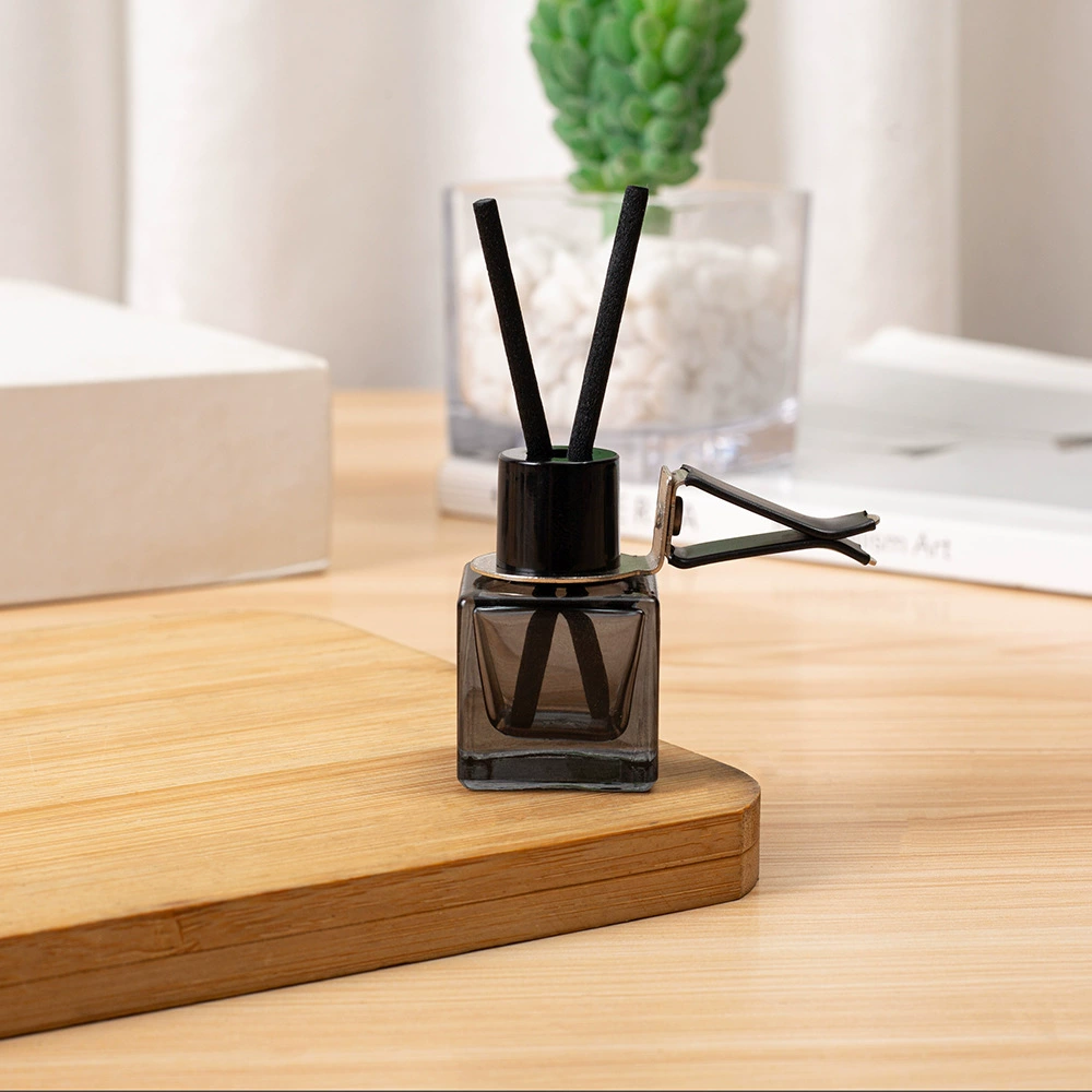 Автомобильная стеклянная бутылка для ароматерапии, спрей «сделай сам», высококачественная бутылка для ароматерапии, пустая бутылка, без огня, с винтовым горлышком, бутылка для ароматерапии с крышкой