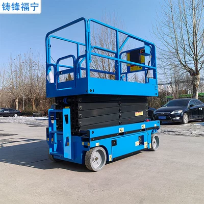 Full-automatic lifting truck, electric hydraulic Avtomobil fırlanan platformaları