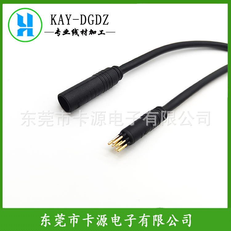 防水对插头9芯汽车线束倒车摄像头记录仪后视延长视频线工厂