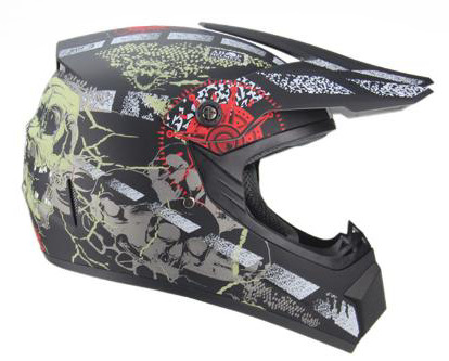 우아한 검은 해적 고글 마스크 장갑