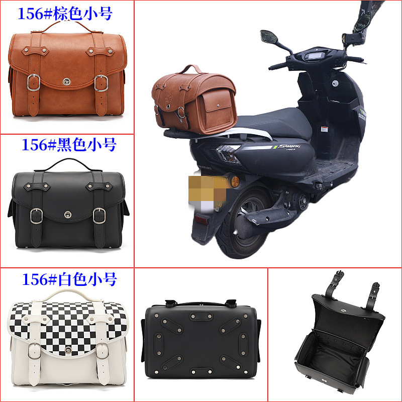 Cross-Border Foreign Trade Newly Upgraded Quick-Release Motorcycle Riding Universal Rear Seat Bag Riding Equipment Helmet Bag Tail Box Bag
