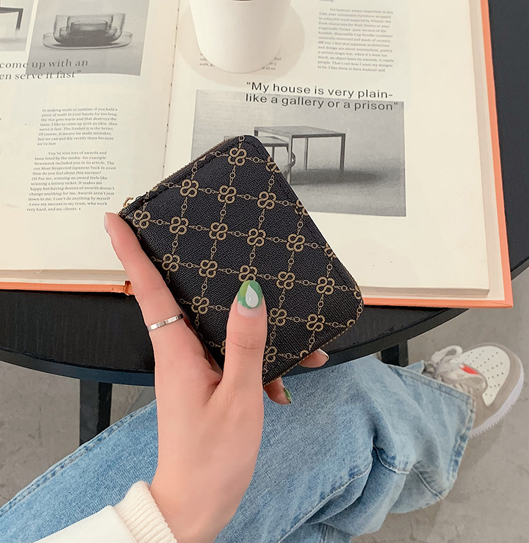 Titular de la tarjeta de gran capacidad Multi-Tarjeta titular de la licencia de conducir hombres y mujeres de plata láser oro integrado exquisito de alta gama pequeño