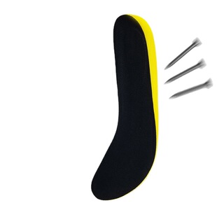 Anti-iron Nail Foot Picking Labor Protection Insoles for Site Operation Outdoor Thickened Anti-stab Cloth Shock Absorbing Anti-stab Wear Insoles for Men and Women