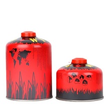 高山气罐户外煤气罐野营野餐便携气炉便携液化燃气罐镙纹口扁气罐