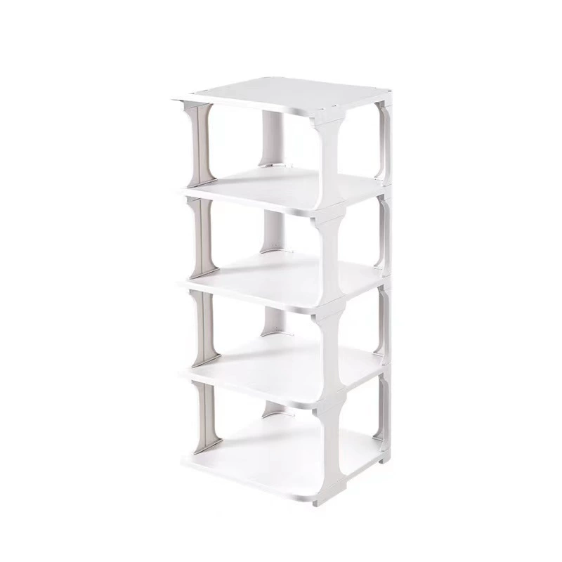 Multi-layer Shoe Rack, Space-saving 4–10 Tier, White and Black Options